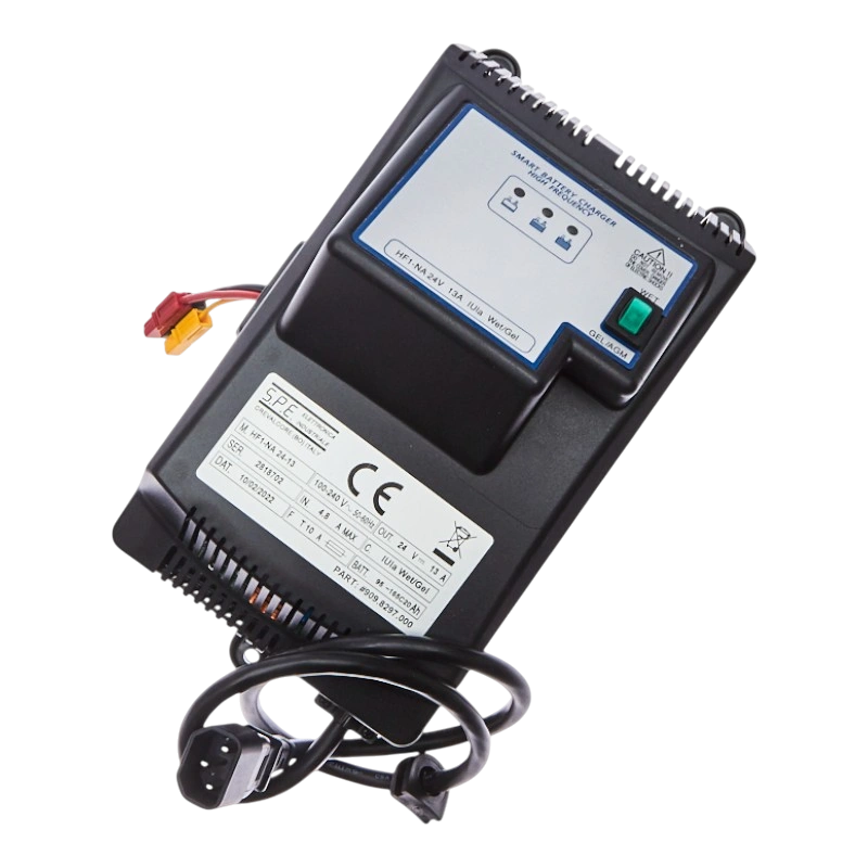 Batteriladdare till städmaskin