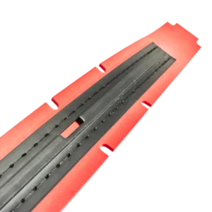 Sytt sugblad i rött paragummi till städrobot för drift i industrimiljö