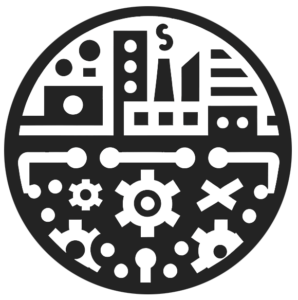 Logotype som symboliserar identifiering